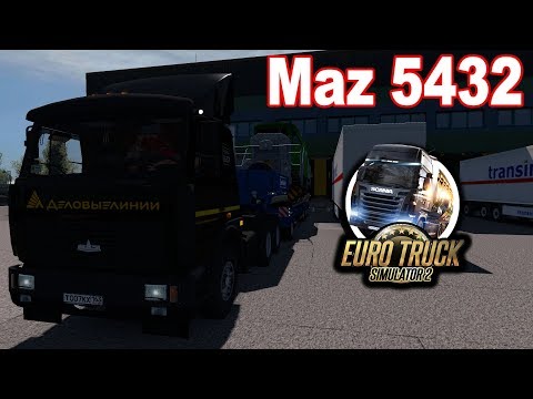 ETS2 1.34 | Locomotive-Vossloh G6 (61 Ton) | Maz 5432 | ( G29 + Shifter + Wheel Cam )