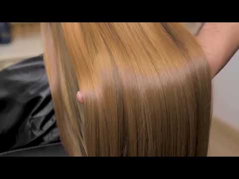 Hair Smoothing Treatment with Brazilian Protein Keratin - Nanoplex Beautiful Soft, Smooth Hair