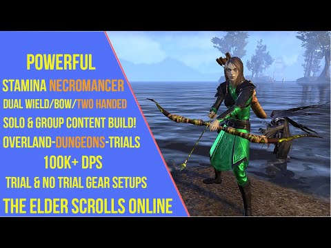 Powerful Stamina Necromancer DPS Build for ESO Gold Road - Stamcro DPS Build