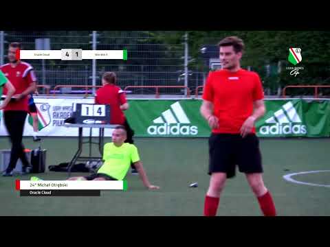 Skrót meczu 7 kolejki. Oracle Cloud - Win Win II (Legia Biznes Cup Wiosna 2018)