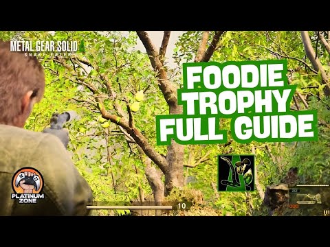 Foodie Trophy FULL Guide | METAL GEAR SOLID Δ: Snake Eater