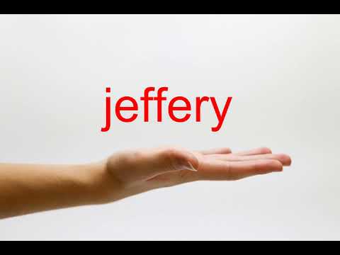 How to Pronounce jeffery - American English
