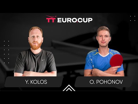 15:30 Yurii Kolos - Oleksandr Pohonov 08.06.2024 TT Euro.Cup Ukraine Professional. TABLE 3