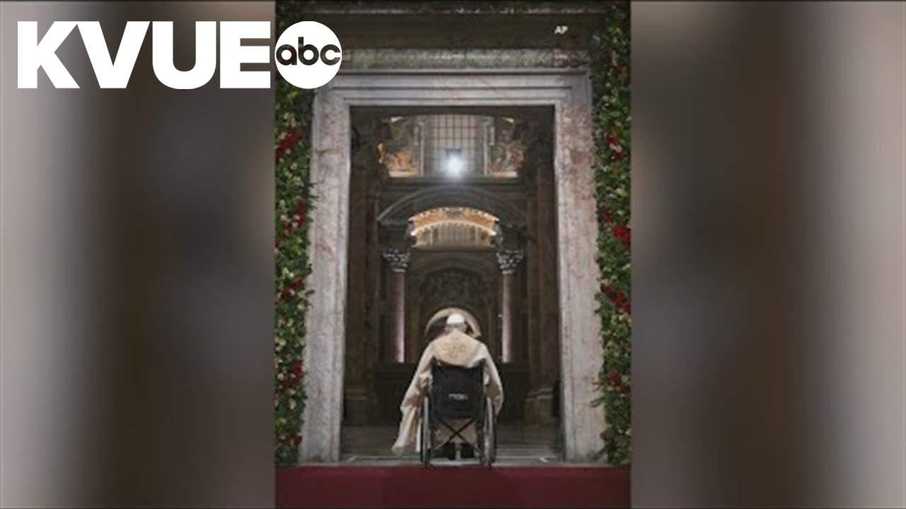 Pope Francis visits Rome's main prison