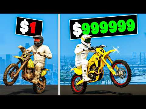 $1 to $1,000,000 Lamborghini Bike in GTA 5