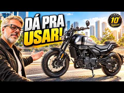 10 motos de alta e média cilindrada que servem para o dia a dia