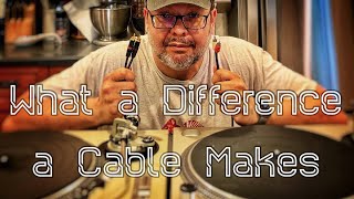 Video thumbnail for What a Difference a Cable Makes! Technics SL-1200MK2 Upgrade by My Own Devices Audio Channel