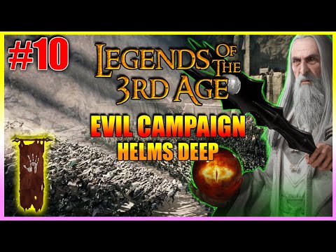 BFME1 HD Edition - Legends of the Third Age Mod in 2024 - Evil Campaign   Helms Deep #10