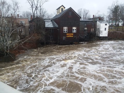 Churning up the Treasures in the Piscataquis river, Doverfoxcroft, Maine