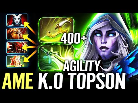 🔥 AME Drow Ranger 400+ AGILITY Destroyed TOPSON — Swift Blink + Butterlfy TOP CARRY Dota 2 Pro