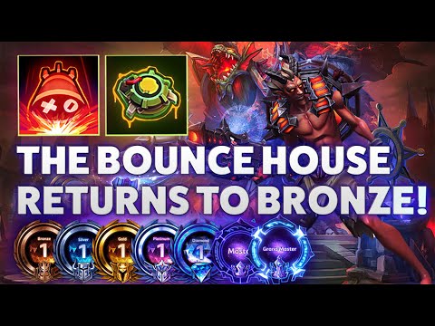 Junkrat Rocket Ride - THE BOUNCE HOUSE RETURNS TO BRONZE! - Bronze 2 Grandmaster S1 2023