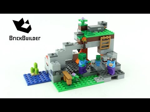 Vidéo LEGO Minecraft 21141 : La grotte du zombie