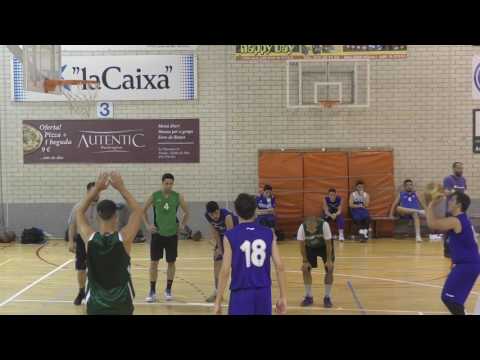 Videocrónica Basquet Lloret - Senior B Masculino Cb Maristas Vlc (4ª Jornada TORNEO LLORET 2017)
