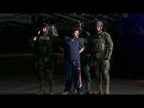 Dramatic video of raid that captured "El Chapo"