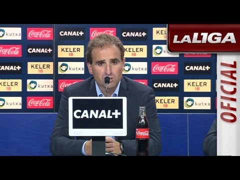 Rueda de Prensa de Jagoba Arrasate tras el Real Sociedad (2-0) Getafe CF - HD