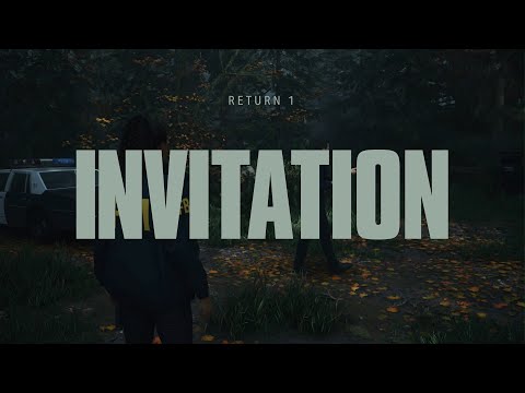 Alan Wake 2 PS5 WALKTHROUGH Gameplay Part 1 - Invitation