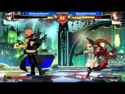 [03/03/18|GGXrdR2.1] LF: SirSoundwave (Johnny) VS MaddieCrusha (Jam, Raven)