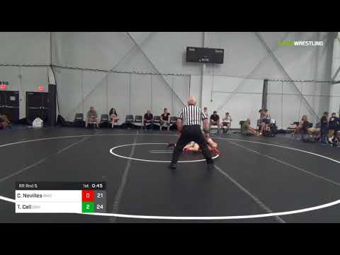 2018 NAWE National Duals PA/Elementary 86 RR Rnd 5 - Chase Nevilles (IRHO) Vs. Tucker Cell (GRFI).