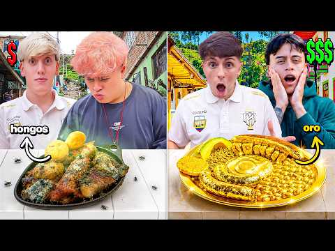 EXPENSIVE VS. CHEAP FOOD IN COLOMBIA