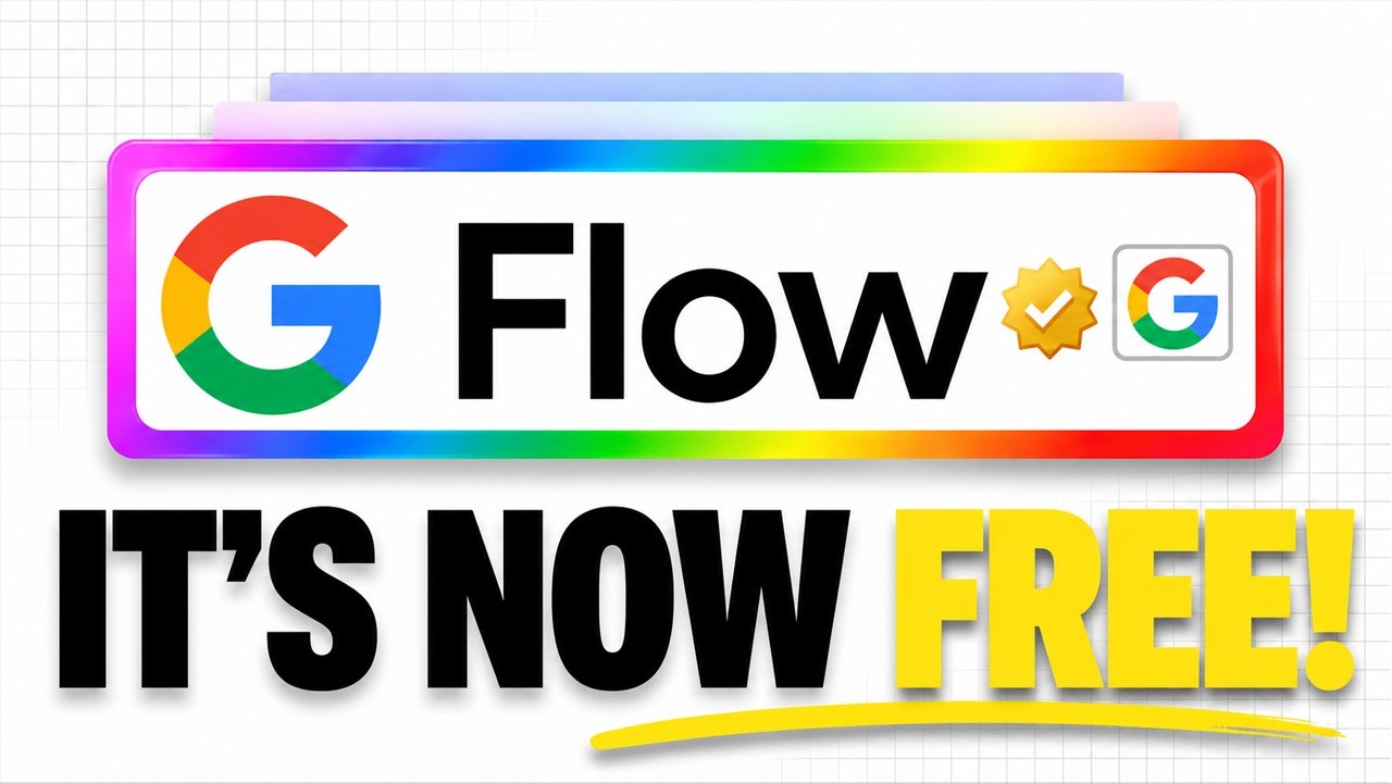 NEW Google Flow FREE Update is INSANE!