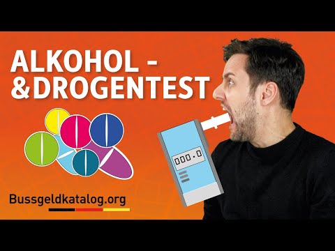 Alkoholtest/Drogentest bei der Verkehrskontrolle 🍺💊 - bussgeldkatalog.org