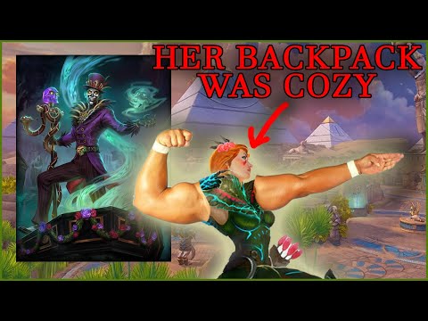 Smite Clash - Baron Samedi - Having a good ole time getting carried! :D