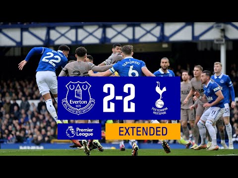 Resumen de Everton vs Tottenham Hotspur Jornada 23