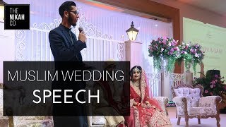 Islamic Wedding Speeches Examples