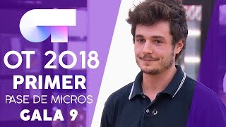 "UNA LLUNA A L’AIGUA" - MIKI | PRIMER PASE DE MICROS GALA 9 | OT 2018