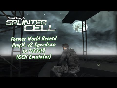 (Former World Record) Tom Clancy's Splinter Cell 1 Speedrun - Any% v2 - 1:33:12 (GCN Emulator)
