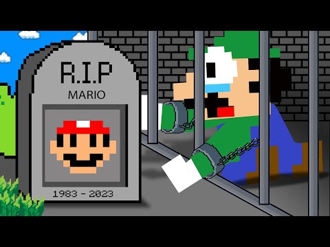 Luigi R.I.P Mario in Bowser Prison Escape, Sorry Luigi...Please Comeback | Game Animation