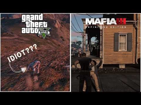 GTA V vs MAFIA III Definitive Edition| Physics and Graphics Comparison