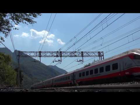 EUROSTAR ETR.600 IN TRANSITO SULLA LINEA DEL BRENNERO A PERI. (VR) 17 - 8 - 2017