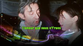 Serge Gainsbourg & Charlotte - Lemon incest (voix homme) [BDFab karaoke]