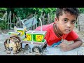 Matchbox Tractor Works Along With Cage Wheels How To Make Matchbox Tractor Raghu Village Videos