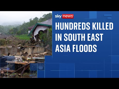 More than 800 people have died in flooding in Indonesia, Sri Lanka and Thailand