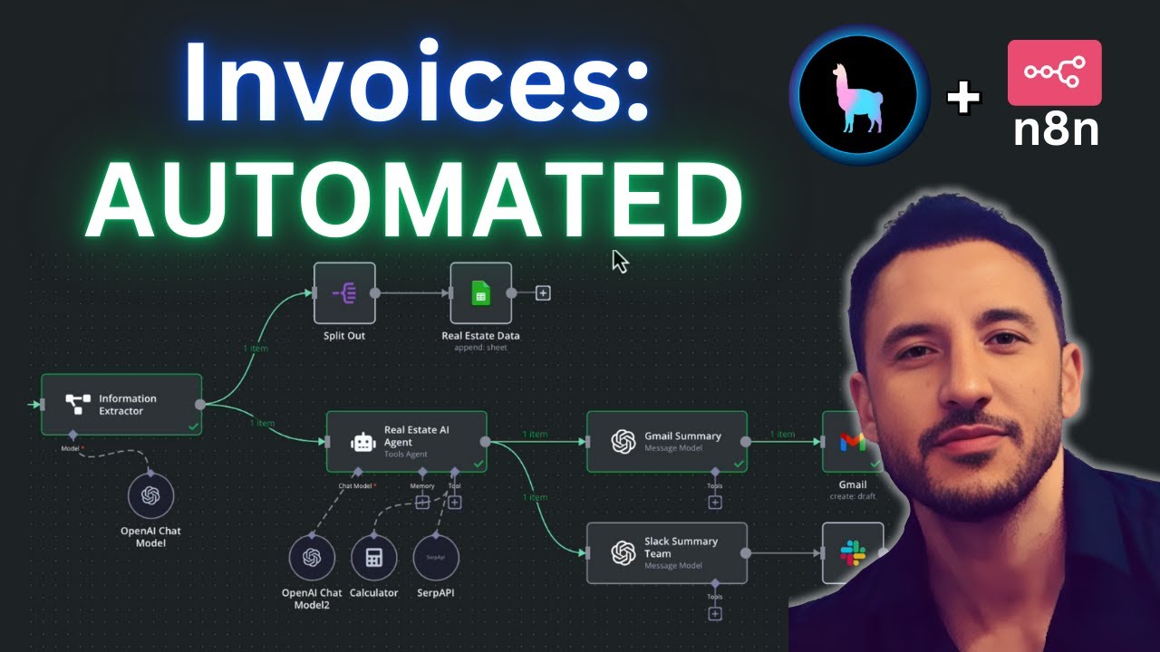AI powered invoice automation with n8n (human in the loop)