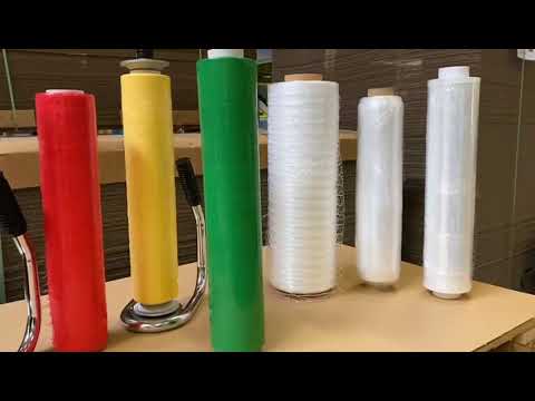 Handstretchfolie - Stärken, Anwendungen & Spezielle Ausführungen HBW-Pack Ihr Verpackungsgroßhandel