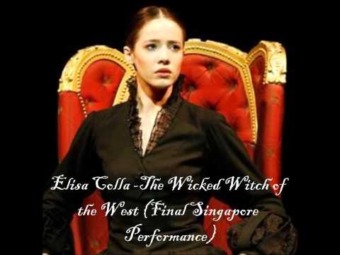 Elisa Colla - The Wicked Witch of the East (Final Wicked Singapore Performance)
