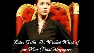Elisa Colla - The Wicked Witch of the East (Final Wicked Singapore Performance)