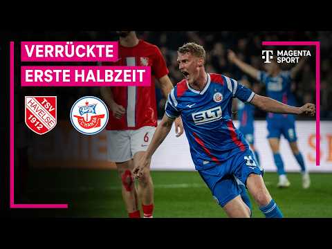 TSV Havelse - F.C. Hansa Rostock, Highlights mit Live-Kommentar | 3. Liga | MAGENTA SPORT