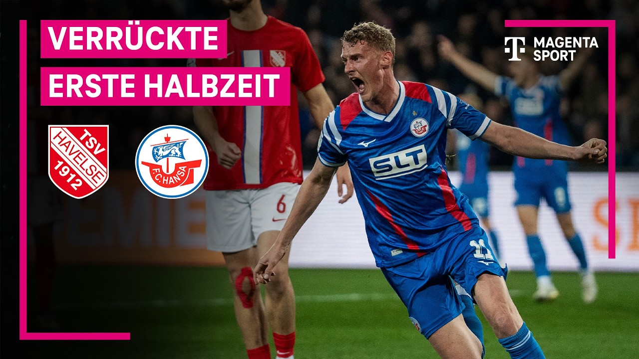 TSV Havelse vs F.C. Hansa Rostock Highlights