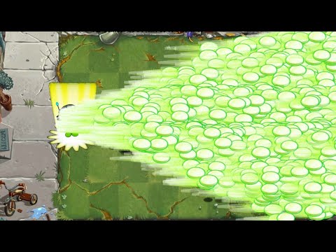 PvZ 2 100 Plant vs 100 Zombie - All Plants Max Level Vs Arena Treasure Yeti Zombie - Who is best?