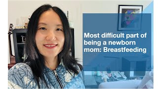 Breastfeeding is so hard #ftm #postpartum #newmom #newborn #baby