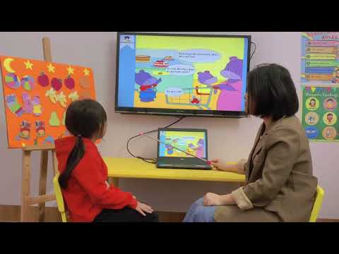 Kinder 1A3 - teste chuyện George vai às compras - Jenny Huyền Anh