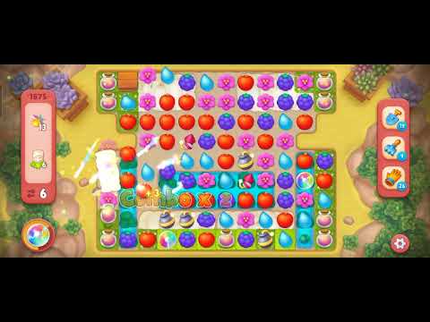 GARDEN SCAPES LEVEL 1875#complete #gamingvideos #gameplay #viral #video #youtubeshorts#rewards#level