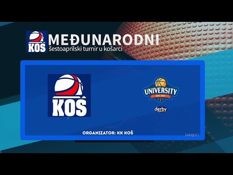 KK Koš vs KK SC Derby - utakmica za 3.mjesto - 6-to aprilski turnir 2023