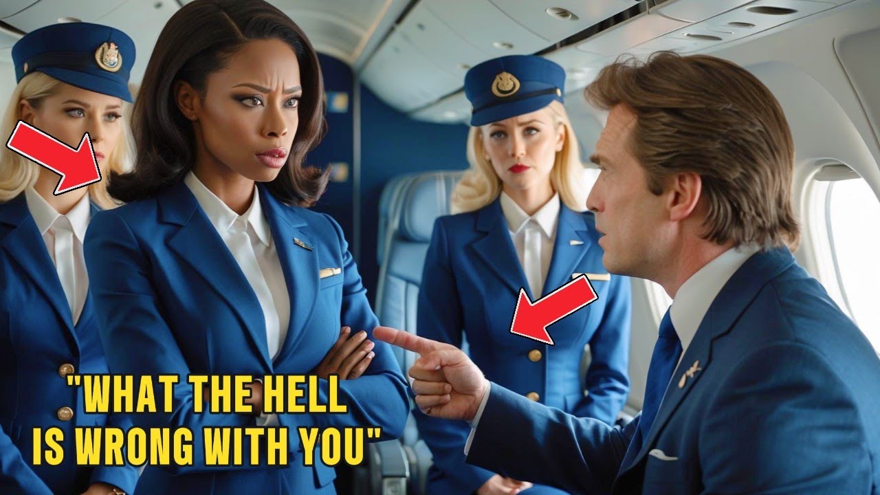 Pilot Lectures Black Woman About Flight Etiquette, Seconds Later, She Grounds Him Permanently...