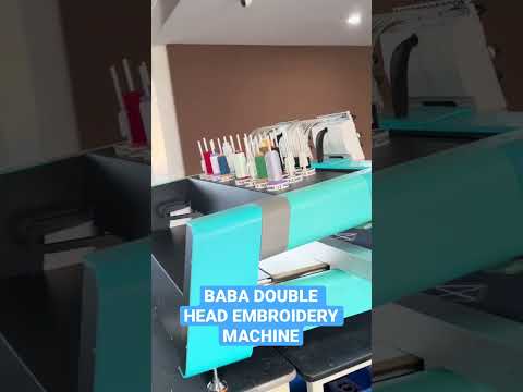 Baba Sweet High Speed Double Head Embroidery Machine