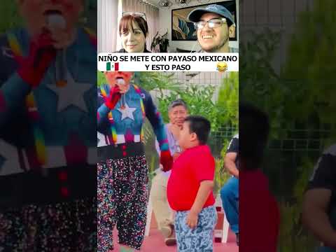 NIÑO SE METE CON PAYASO MEXICANO Y ESTO PASO... HUMOR MEXICANO #shorts #humor